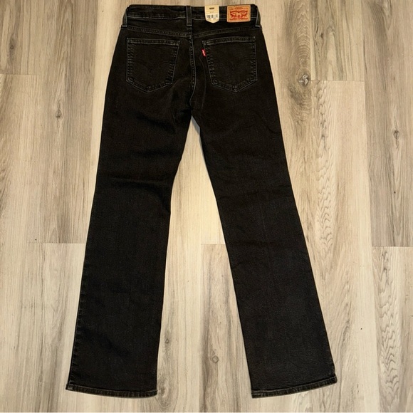 LEVIS low rise bootcut black jeans women’s size 28x32 NWT - Picture 3 of 5